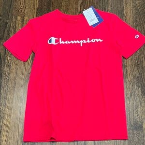 Champion Red Short Sleeve Tee 10/12